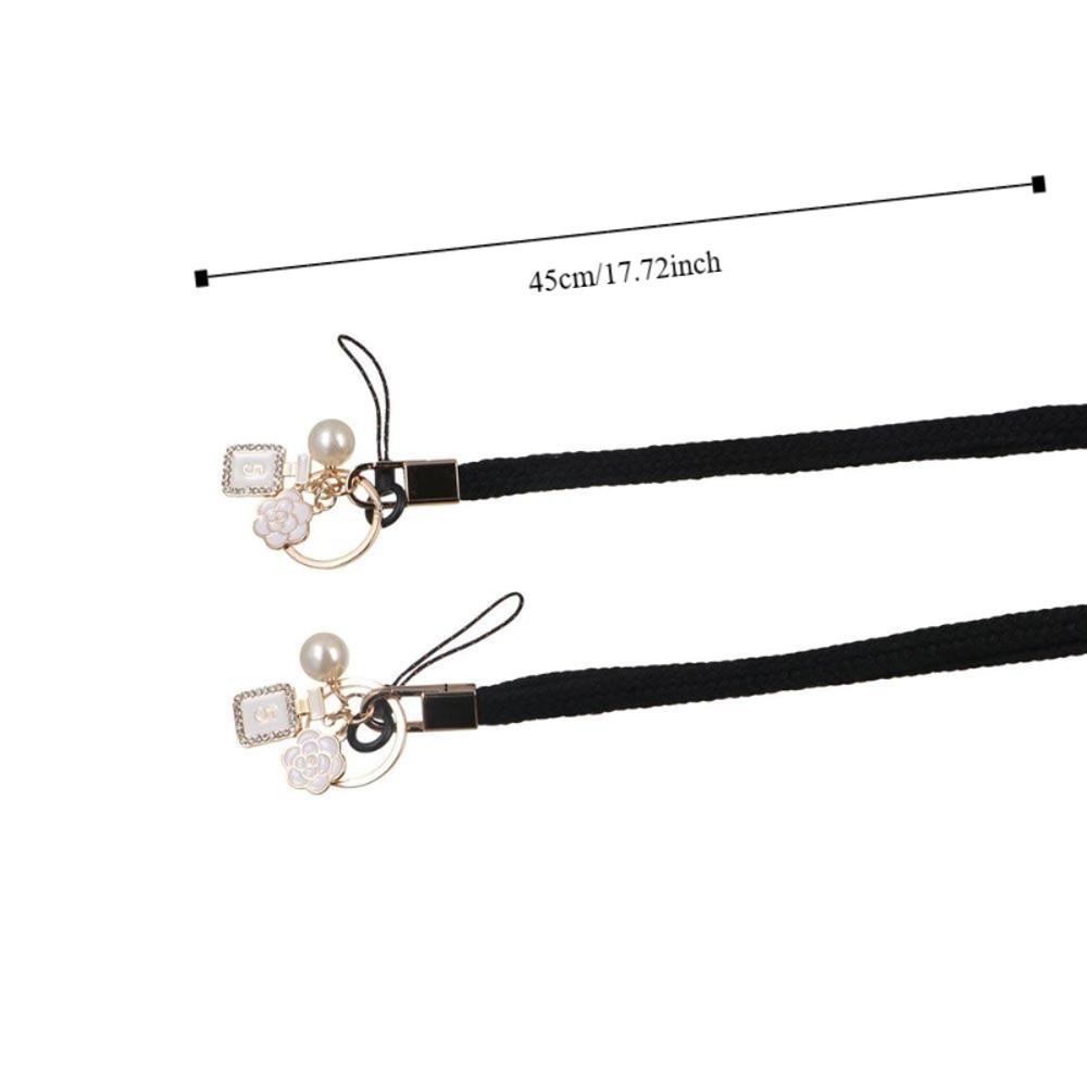 ID Card Holder Mobile Phone Accessories Hang Rope Braid Lanyard Keychain Lanyard Neck Strap Phone Lanyard Mobile Phone Straps