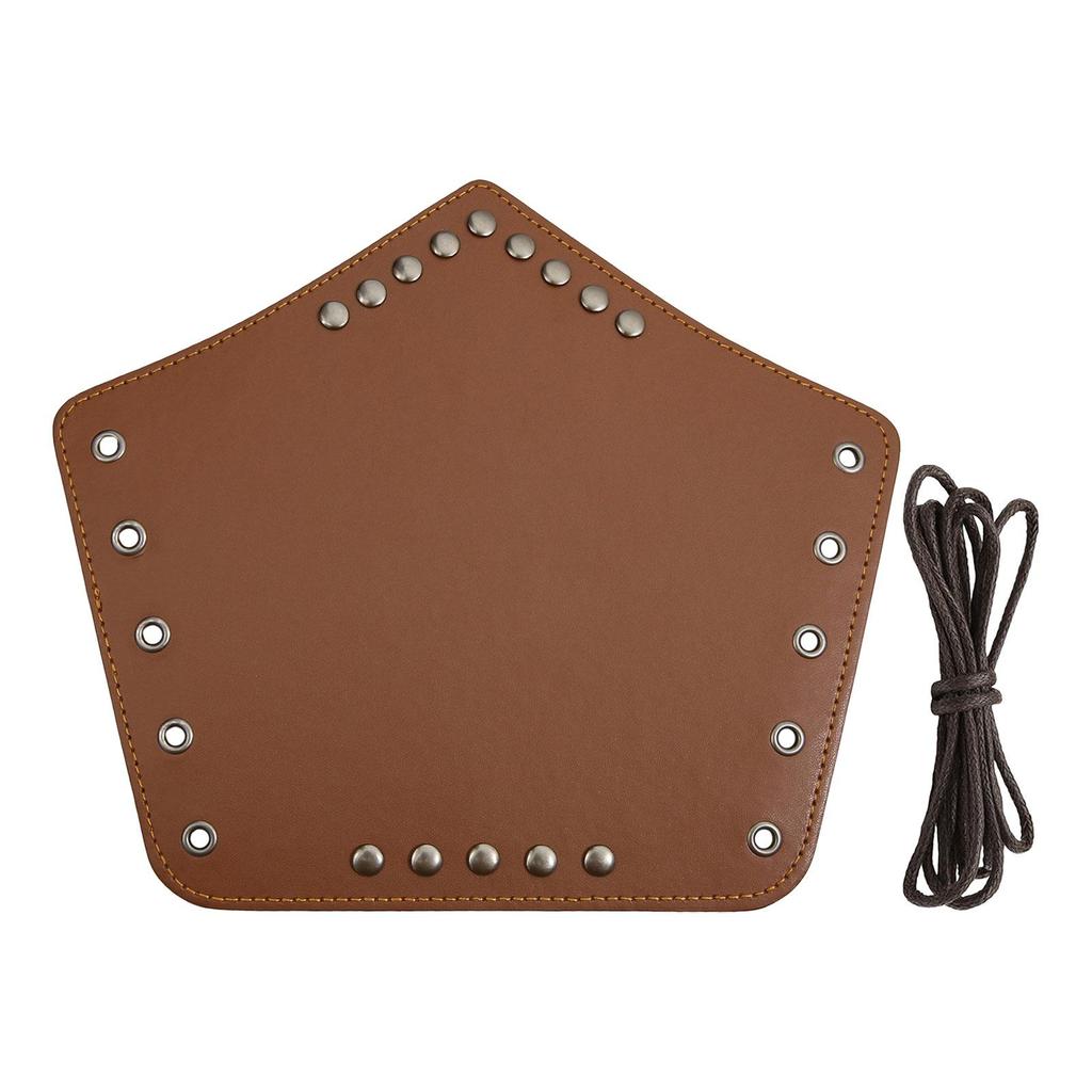 PU Leather Arm Guard Medieval Bracers Costume Props Women Men Gauntlet Wristband Wrist