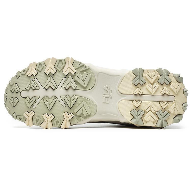 Fila Oakmont 2 Textile, Synthetic Leather, TPU Vintage Low Top Casual Shoes Men's Sandy/Pelican Color Unisex F12M242113FSP