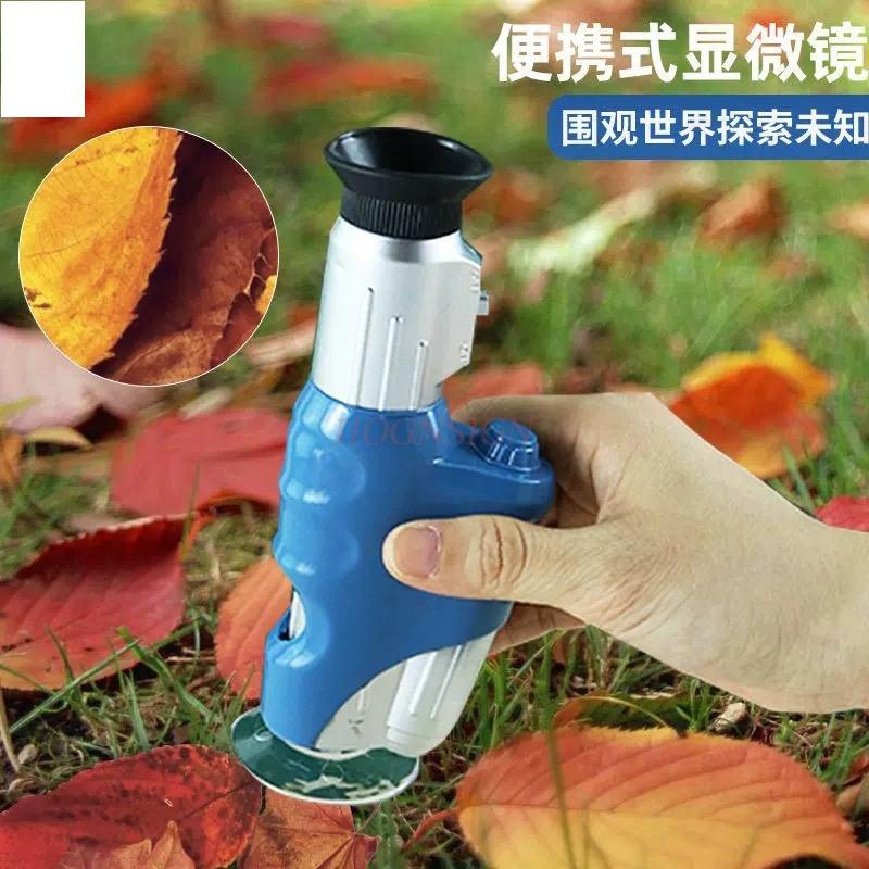 Exploring Materials Teaching Aids For Children'S Handheld Microscope Kindergarten Science Experimental Area