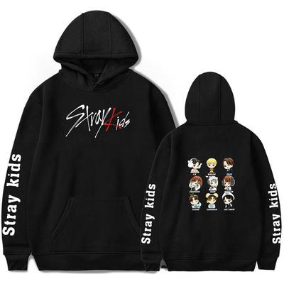 HOT Mode Uniseks Stray Kpop Bedrukte Pullovers Hoodies Sweatshirt Outdoor Sport Hoodie Grote Maten