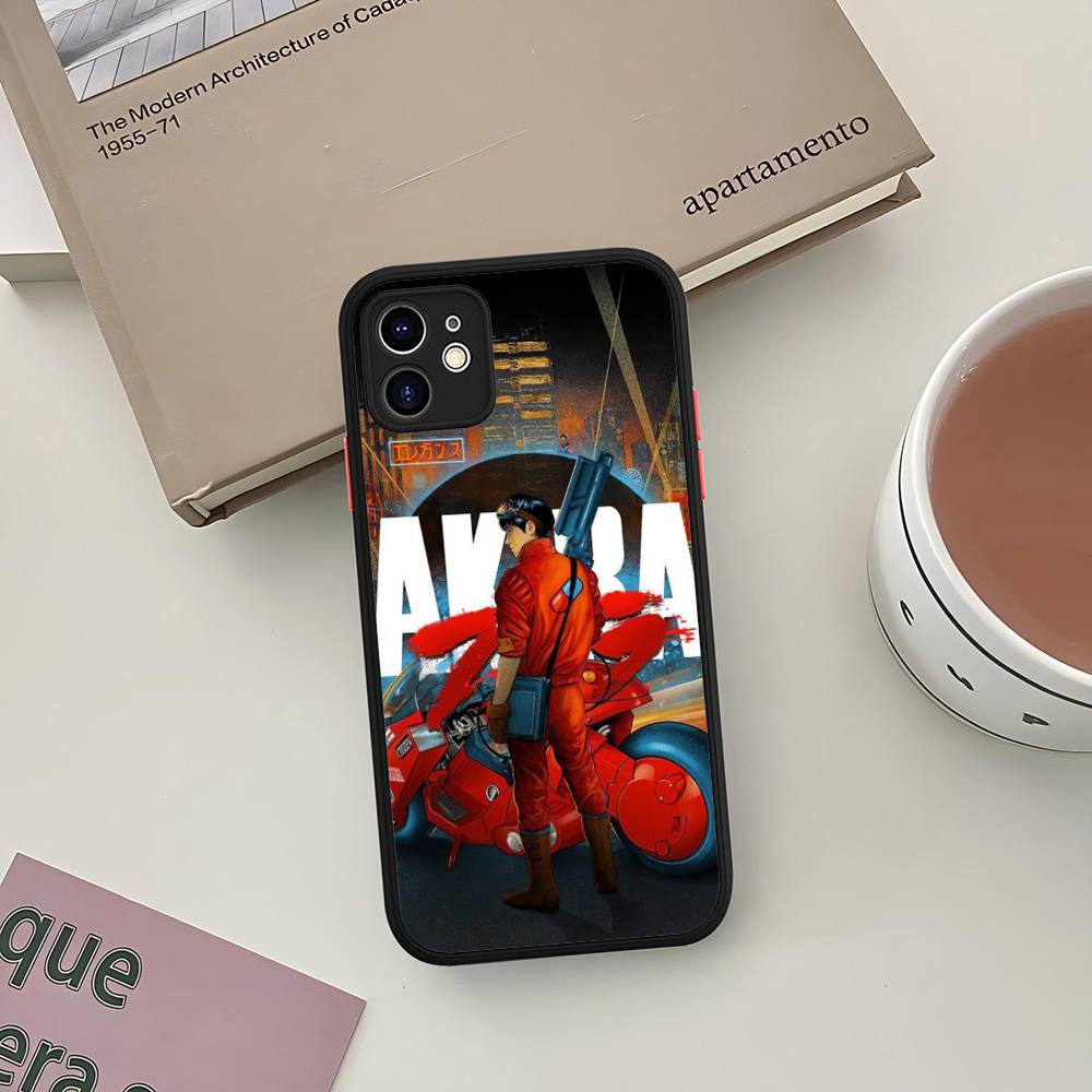 AKIRA ANIME CARTOON Phone Case For IPhone 14 X XR XS 7 8 Plus 11 12 13 Pro MAX 13mini Matte Shockproof Case