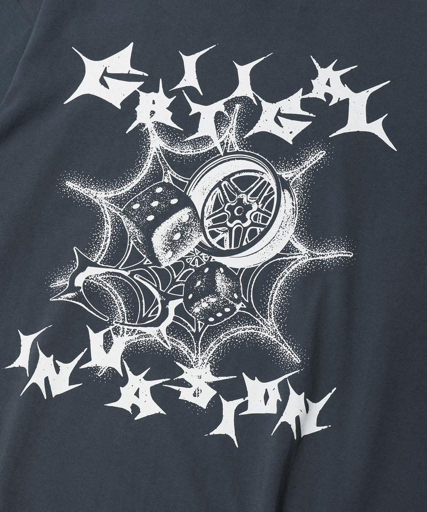 CRITIC Critical Invasion Long Sleeve T-Shirt Charcoal