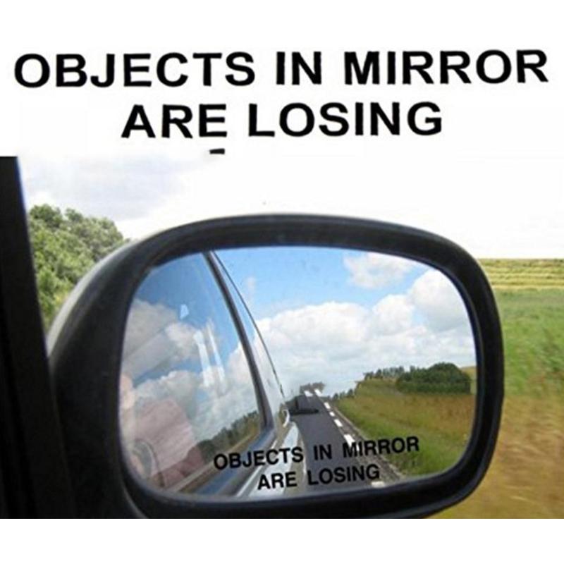 Buy 1 Pair PET 1.5 x 10CM Reflective Creation Sentence Pattern Car Rear