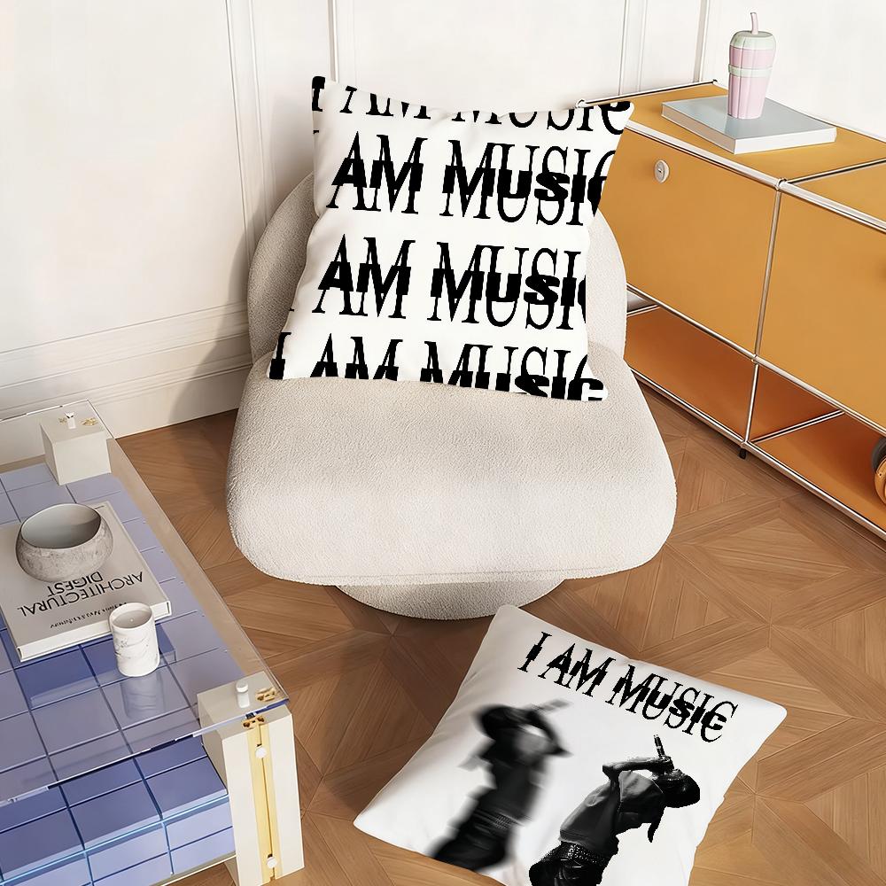Rapper Playboi Carti I Am Music Pillow Case Sofa Living Room Bedroom Headboard Backrest Square Cushion Nap Time