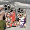Ones Pieces Luffys Phone Case For Samsung S26 S25 S24 S23 S22 S21 S20 FE Note20 Note10 Plus Ultra Lite Edge 5G Clear Soft TPU