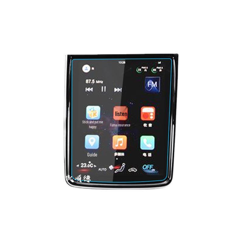 Protective Tempered Glass Screen Protector for Changan Oushang Z6 Cose Pro Navigation Screen