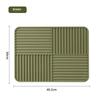 1Pc Foldable Dish Drying Mat Silicone Drain Mat For Kitchen Tableware Non-slip Drying Pad Dish Drain Mat Quick Draining For Home