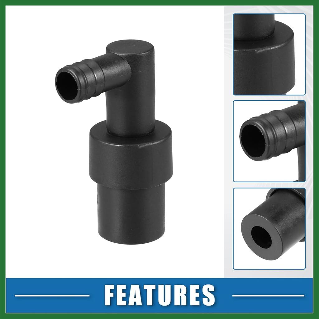 Motoforti PCV-ventilpackning Avgasspositiv vevhusventilationstillbehör för Ford F-150 F-250 1987-1996 Långvarig