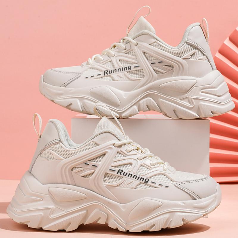 Shoes For Men Women's Chunky White Luxary Sneakers Ladies Running Casual Shoes Fashion Light Male Tenis Sports Fitness Footwear