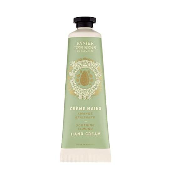 Panierdessens Silky Moist Hand with a feminine and sweet almond and white flower in France with specially selected moisturizing almond ingredients for