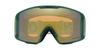 Oakley LINE MINER M Matte B1B Sage Gold Iridium One Size Goggles, Jade/Prizm Lens,