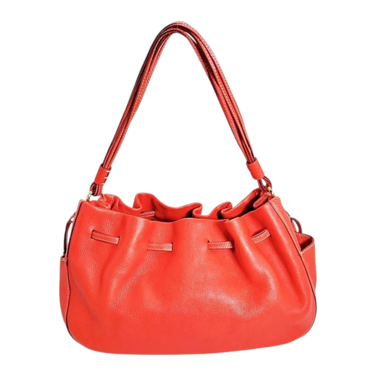 

Kate Spade Drawstring type Handbag leather Red Women Used
