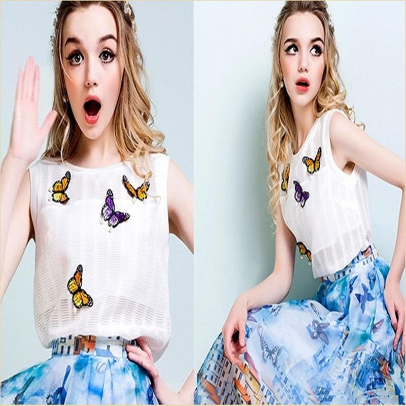 Embroider Flower Patch Patch Patch Cloth Patch Cute Multi-colored Small Butterfly Clothes Decoration Patch Hole Patch Embroidery Label