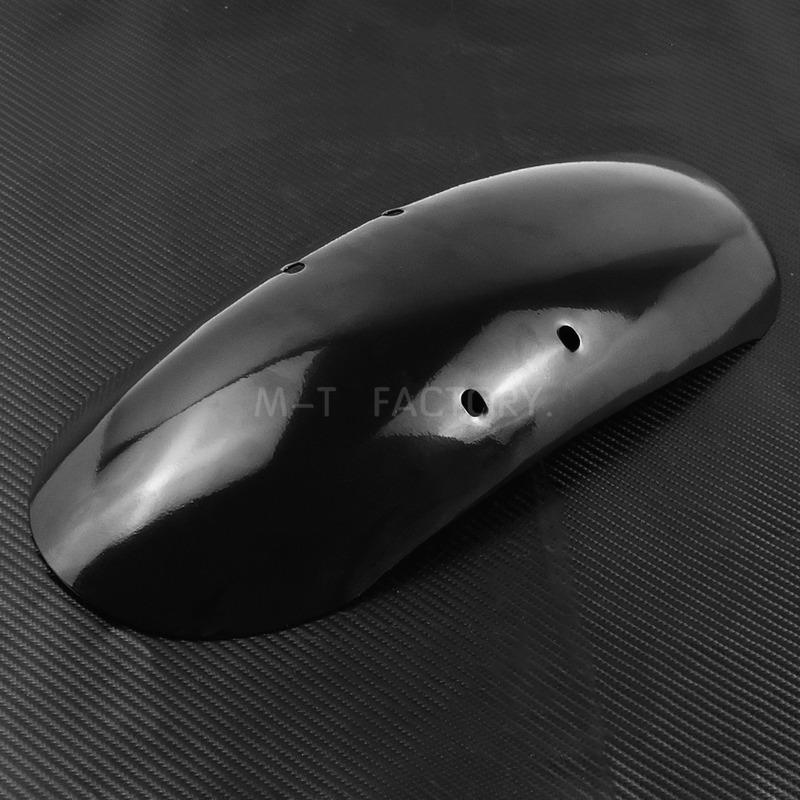 Motorcycle  Short Front Fender Cover Black Steel Iron For Harley Sportster Forty Eight XL1200X 2010-2017 16 15 14 13 12 11