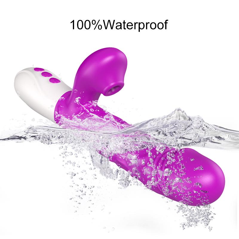 Sucking Dildo Thrusting Vibrator with Female Masturbation Clit Sucker Clitoris Vacuum Stimulator Adult Goods Sex Toys for Women