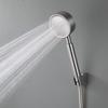 304 Stainless Steel Booster Shower Head Kit Supercharged Rainfall Shower Head  Dormitory