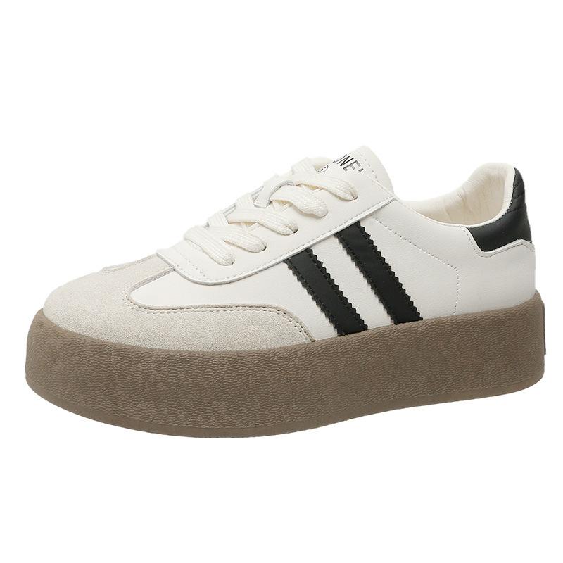 New Style Shoes: Thick-soled, Height-increasing Board Shoes, Low-top Shoes, Retro and Versatile Casual Sports Shoes