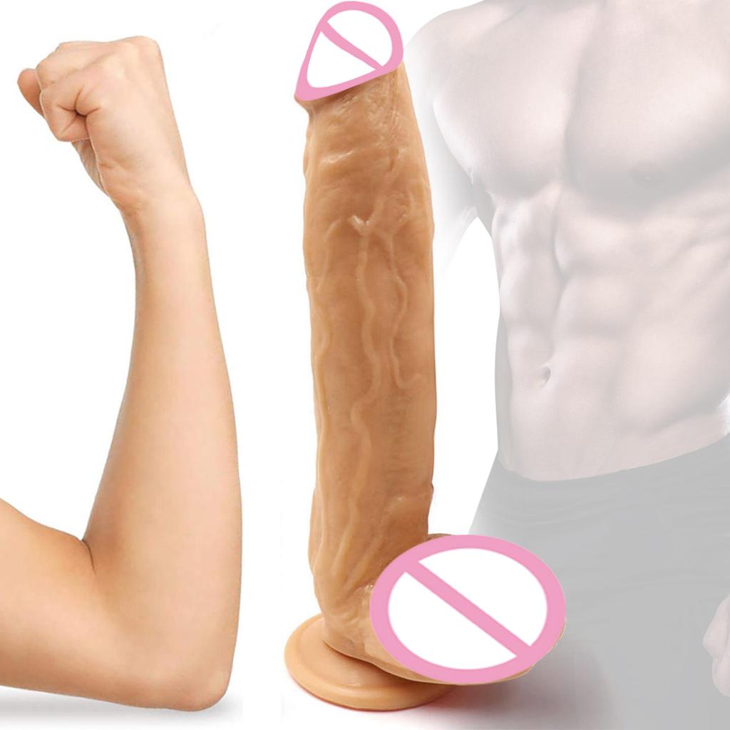 Sex Toys Realistic Dildo G Spot Clitoral Orgasm Stimulator Soft Silicone Anal Dildo Strong Suction Cup Women Masturbator Sex Toy