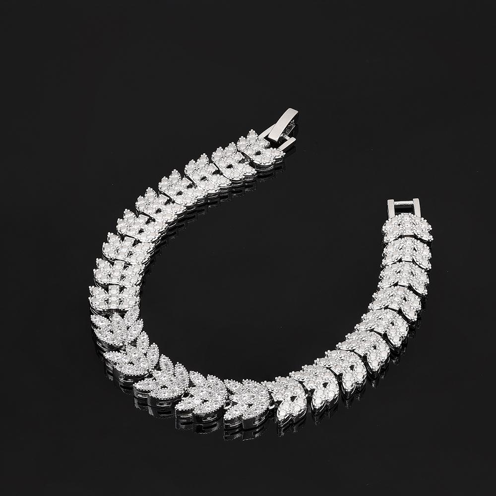 Luxury Wedding Jewelry Set For Women Bridesmaid Bridal Jewelry Sets Necklace Earring Bracelet Ring Party Sets