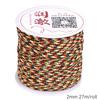 27-120Meter Cotton Cord Nylon Cord Thread String DIY Beading Braided Bracelet Jewelry Making