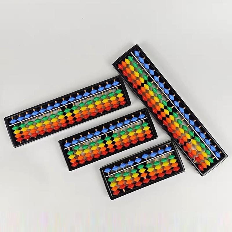 7/9/1113/15/17 Column Plastic Abacus Soroban Calculating Tool Montessori Math Toy For Kids Arithmetic Mental Arithmetic Learn