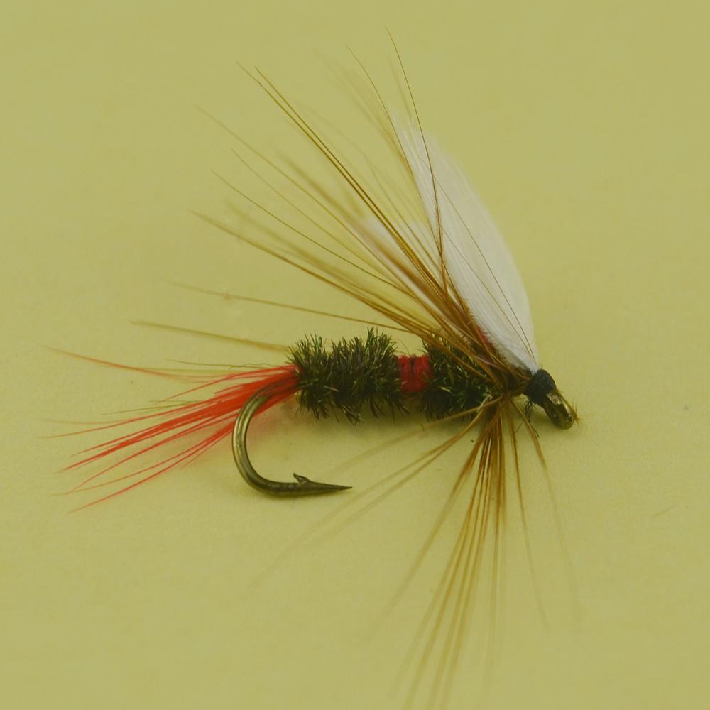 MNFT 6PCS 10# Royal Wulff Dry Flies for Trout Fishing Flies Coachman Fishing Fly Wholesale Fly Fishing Tackle