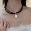Bohemian Multilayer Handmade Beads Chain Fashion Necklaces Oil Heart Cross Pendant Jewelry For Women Accessories X0189