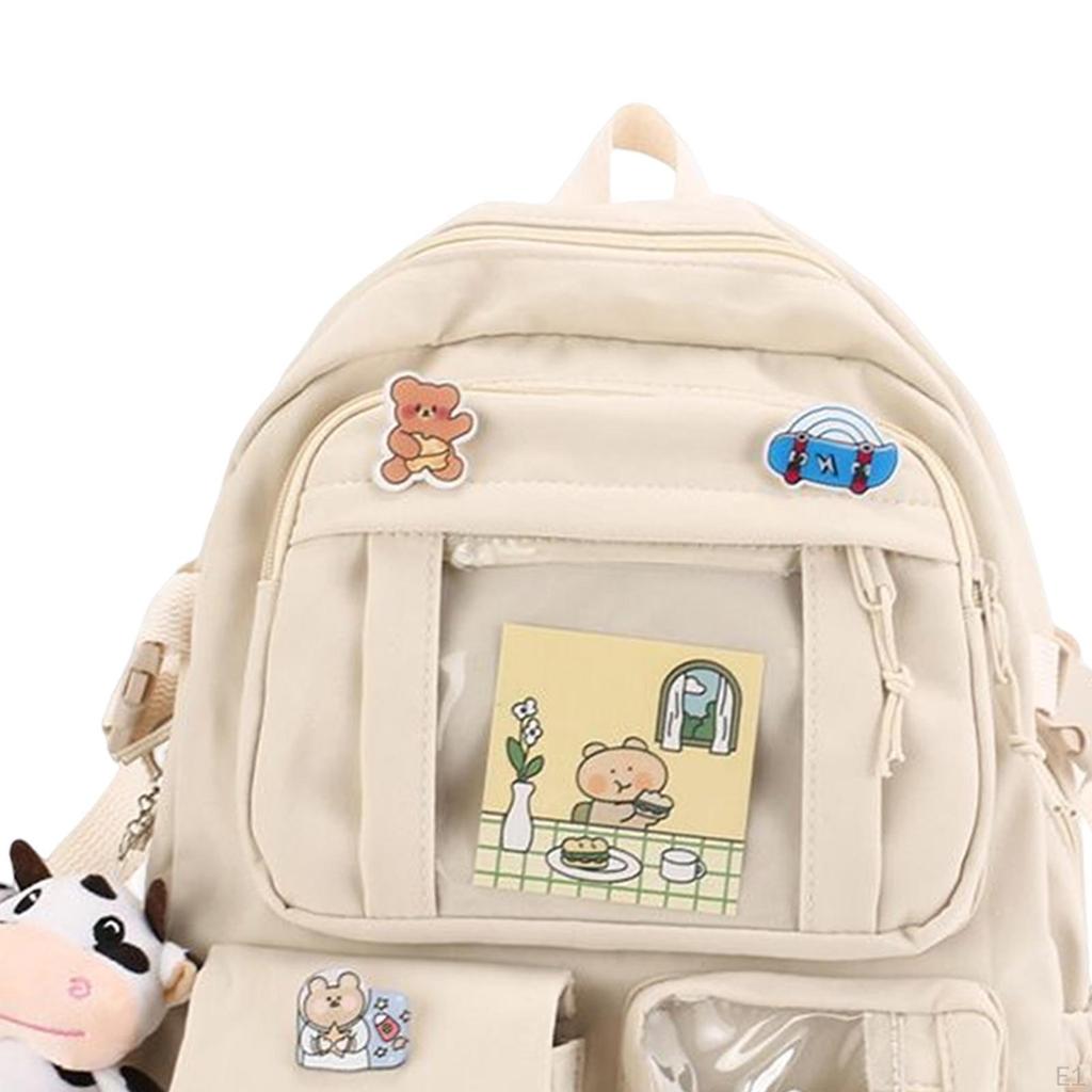 Cartoon Women Backpack School Bag Travel College Backpacks for Teenager Girls