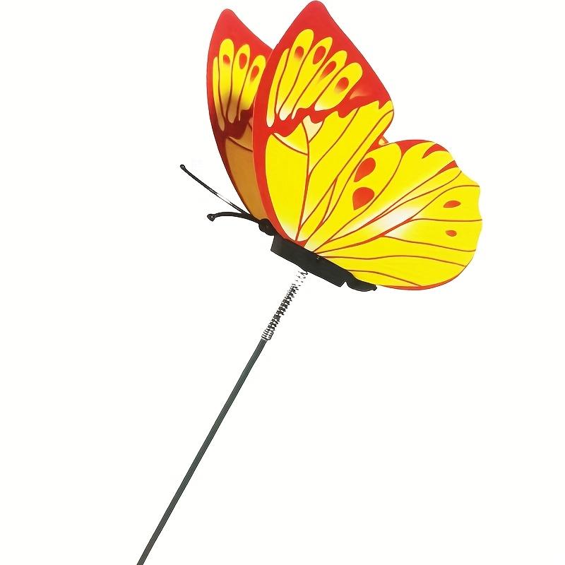 50pcs Butterfly Decorative Garden Stakes Colorful Simulation Butterflys Outdoor Plant Flowers Pot Decoration Yard Garden Decor