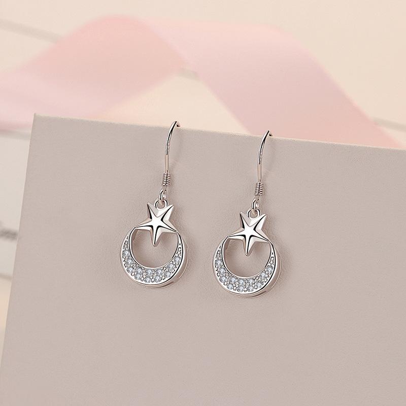 Lindon – boucles d'oreilles en alliage de cuivre et Zircon, boucles d'oreilles pendantes pour femmes, cadeaux de fête de mariage