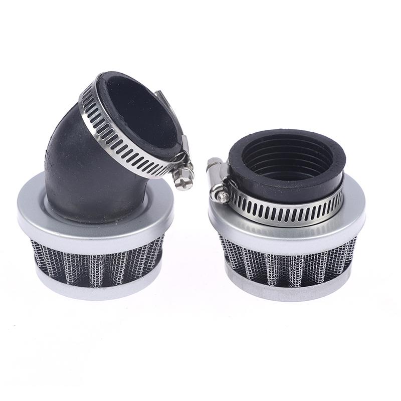 (Ce14)1Pcs Motorcycle Air Filters 35mm Dirt Pit Bike Straight Curved Right Mini Air Filter Air Filters 7