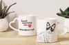 Snowshoe - cat mug, adorable heart-shaped handle mug, universal gift from Art-Dog brand
