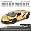 Electroplated 1/24 Lamborghini 770 Supercar Alloy Model Ornaments Toys Diecast Miniature Voiture Children Boy Gift Birthday