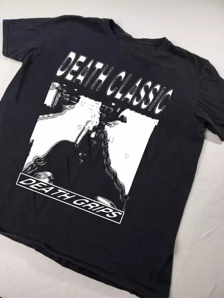 Death Classic Death Grips Black Full Size To 5XL Shirt Unisex Unisex T-Shirt XXL