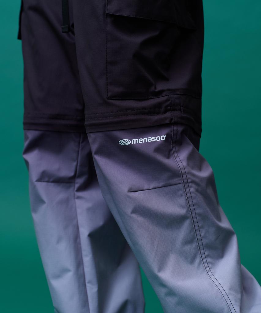 Minasu Gradient Convertible Hiking Pants_Black