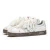 Adidas Goku World, Plain Flower Cushioning Low top Skateboard Shoes Unisex Silver Brown HQ1802(Team1173-)