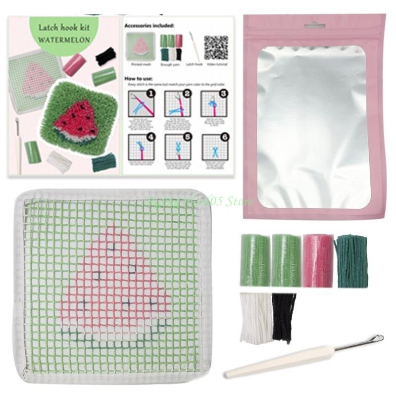24TE Latched Hook Kits Embroidery Kits Crochet Kits Latched Hook Kits