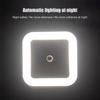 Plug-in Night Light, Bathroom Shaver Light, LED Bed Lights with Auto Dusk-to-Dawn Sensor for Bedroom Kitchen Hallway White 4Pcs