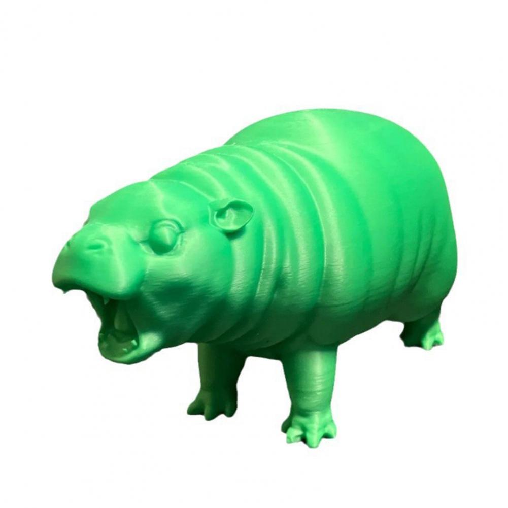 Fun Ornament Realistic Hippo Statue with Exquisite Details Desktop Figurine Decor for Home or Office Portable for Hippo