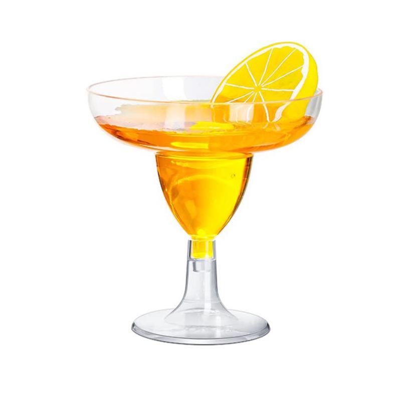10Pcs 60Ml Margaret Cup Mini Wine Glass Red Wine Cup Champagne Cup Cocktail High Martini Glasses Wedding Party Juice Drink Bar