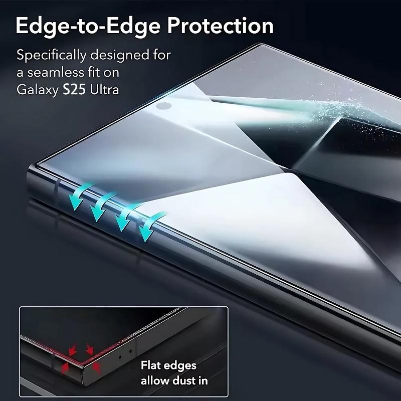 6IN1 Lens Film Screen Protector Films For Samsung Galaxy S25 Ultra Plus S25Plus Tempered Glass HD Lens Protector Film Full Cover