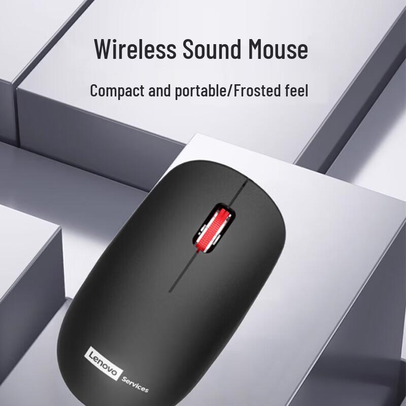 Lenovo MG51 Ergonomic Portable Wireless Mouse