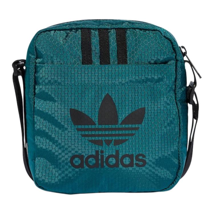 

Новые полиэстеровые сумки кроссбоди Adidas Маленькие Унисекс Руинс Ворон Синий IX7524 16.0*6.1*18.0CM