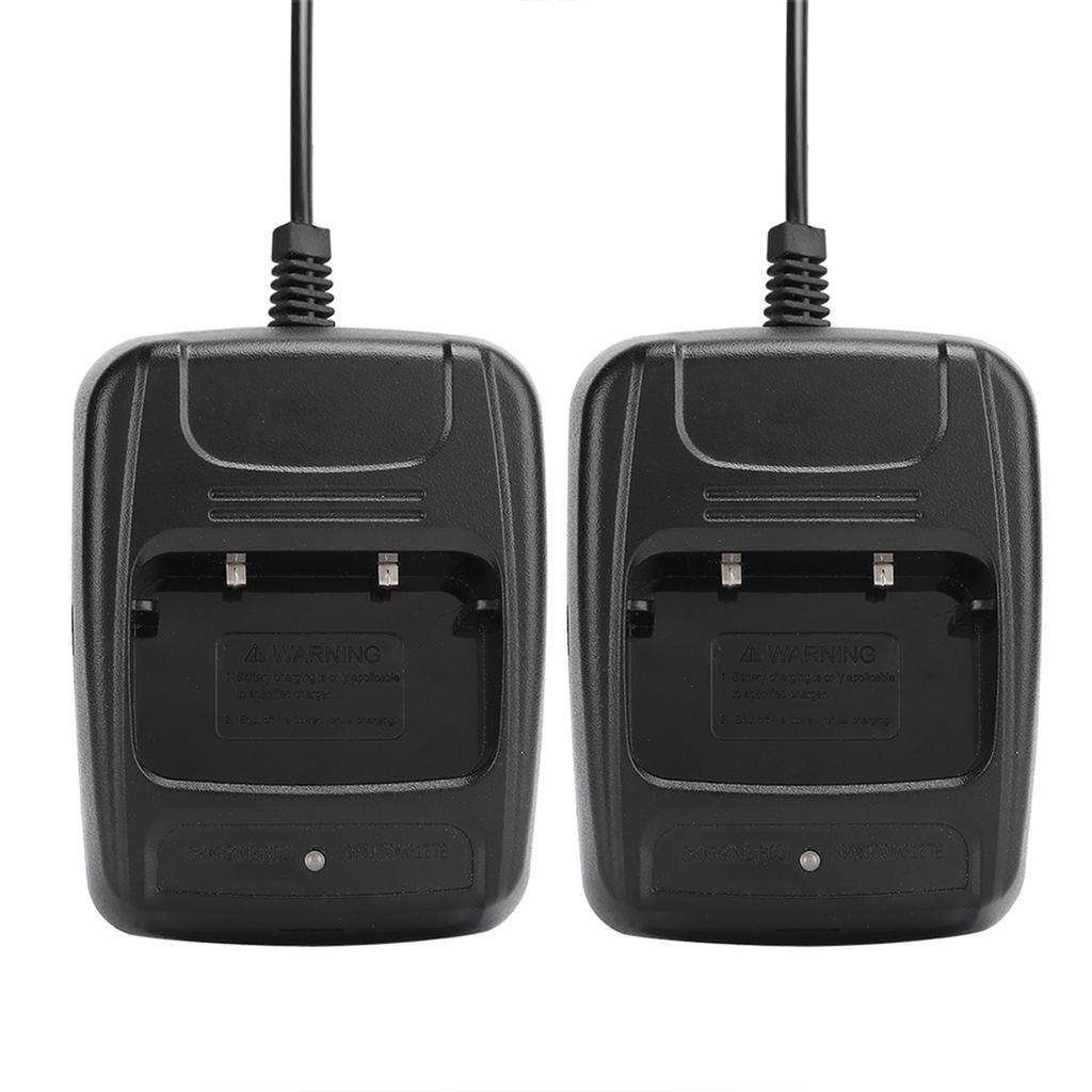 2pcs Interphone Walkie Talkie for Baofeng BF666S BF777S BF888S USB Charger  Battery Charger with Charging Indicator