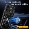 For Motorola Edge 50 Neo 5G/Moto S50 5G Case PC+TPU Kickstand Phone Back Cover with Camera Slider