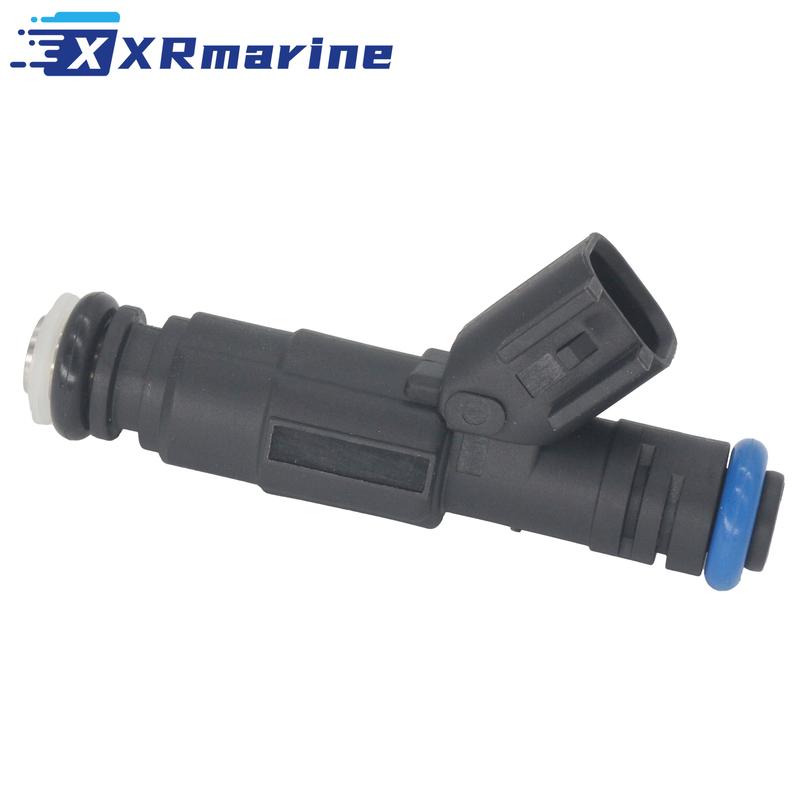 3858981 Einspritzdüsen 4 Löcher 3858969 für Volvo Penta 4.3L 5.0L 5.7L GXi OSi Motor Kompatibel mit Indmar MEFI 6 ECM 636051