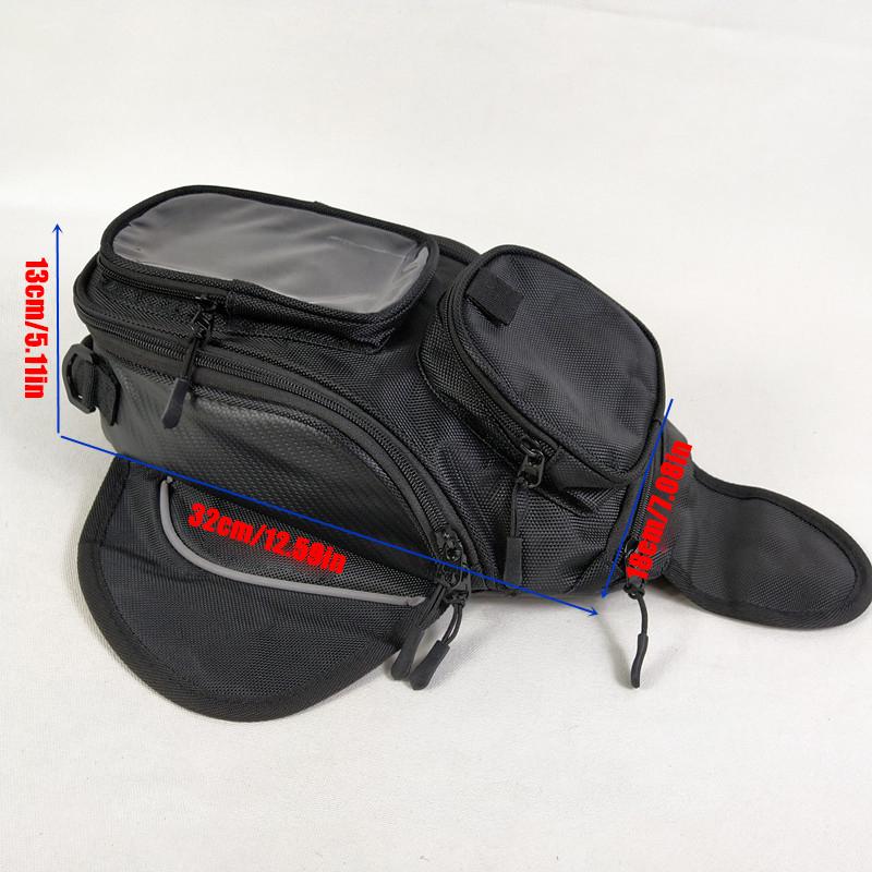 Universelle Motorrad-Tanktasche Wasserdicht Langlebig Oxford-Gewebe Große Kapazität Motorradtasche für Ausflugsfahrt