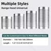 Flexible Dryer Vent Exhaust Duct Hose Aluminum Foil Ducting Kit Insulated Air Ducting Ventilation Collapsible Air Exhaust Pipe