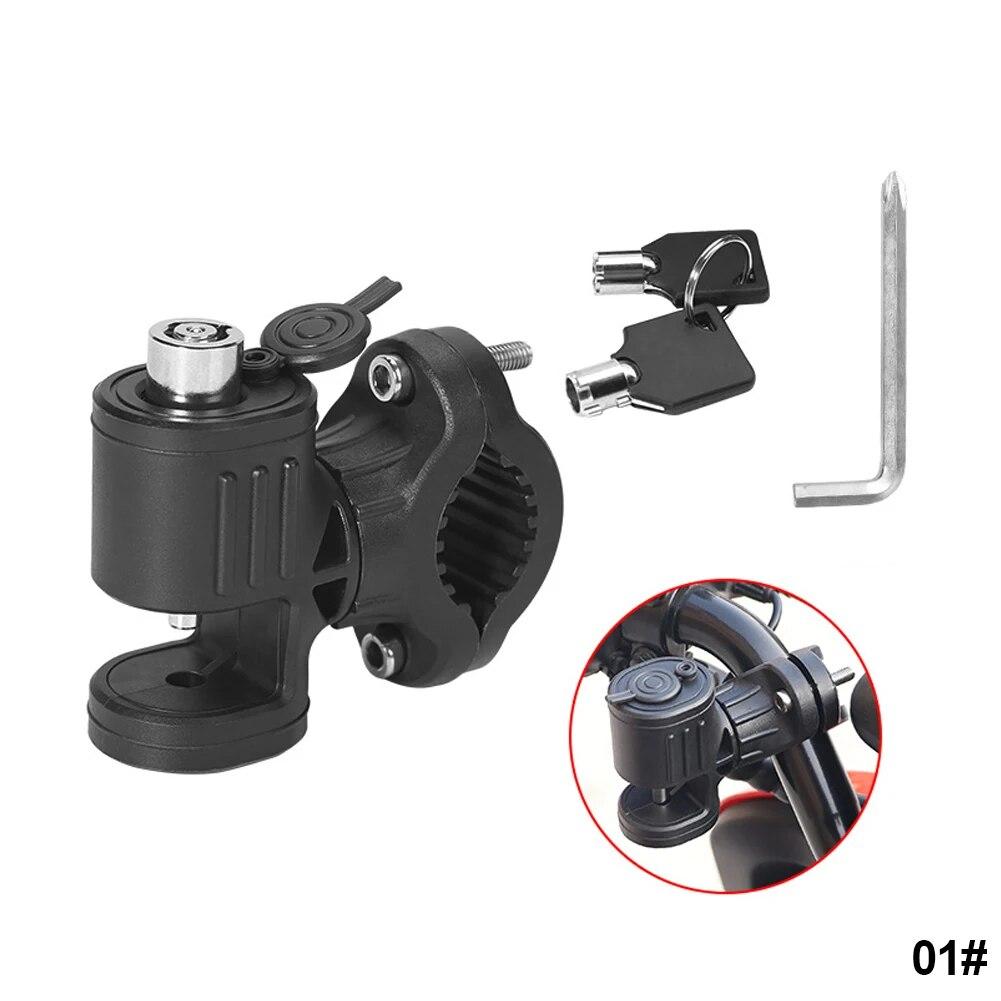 

Универсальный вращающийся многофункциональный замок для мотоциклетного велосипедного шлема, противоугонные замки для электрического велосипеда, багажа, предохранительный замок 01